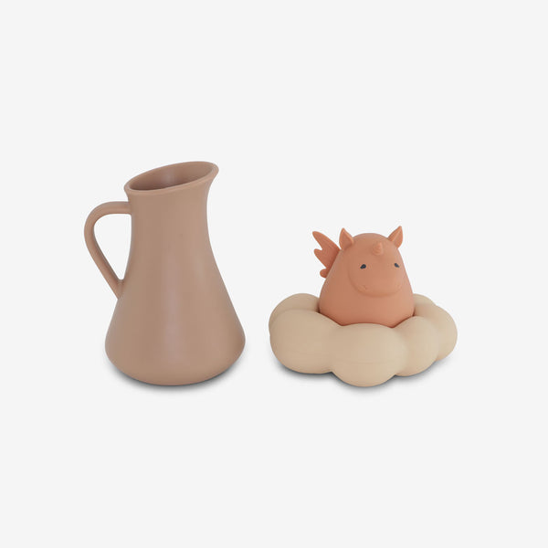 Silicone Bath Toys Unicorn Set - Blush