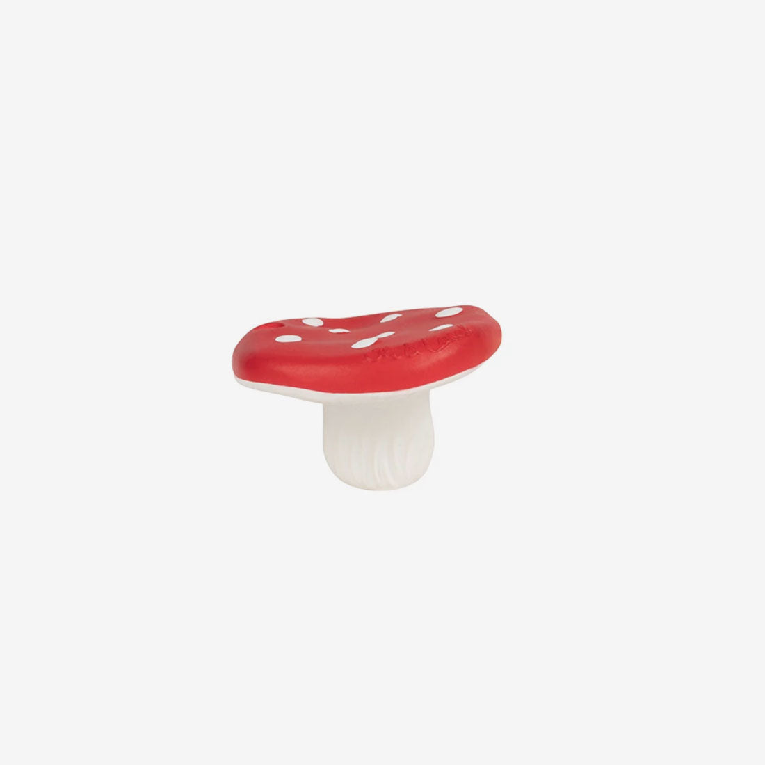 Chewy-to-Go Rubber Teether - Spotty Mushroom Mini