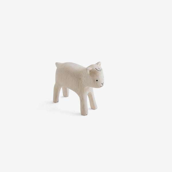 Polepole Miniature Wooden Animals - Kid Goat