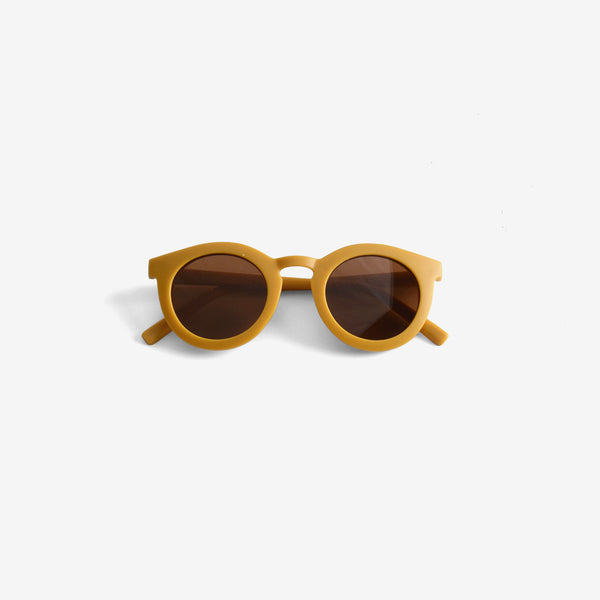 Kid's rPET Cat3 UVB Sunglasses - Golden