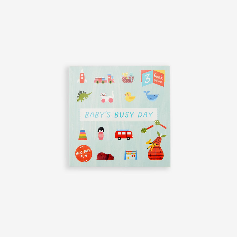 Baby's Busy Day 3-Book Gift Set - All Day Fun
